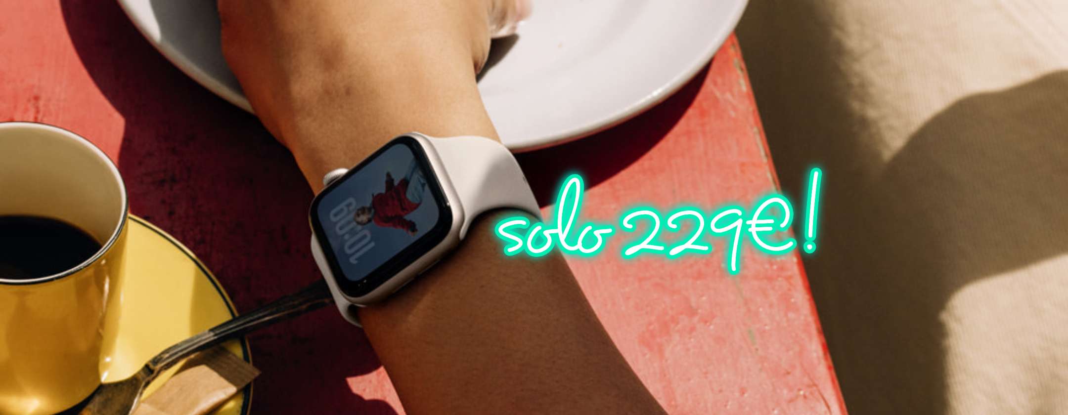 Oggi l’Apple Watch SE 3 lo porti a casa a soli 229€ su Amazon