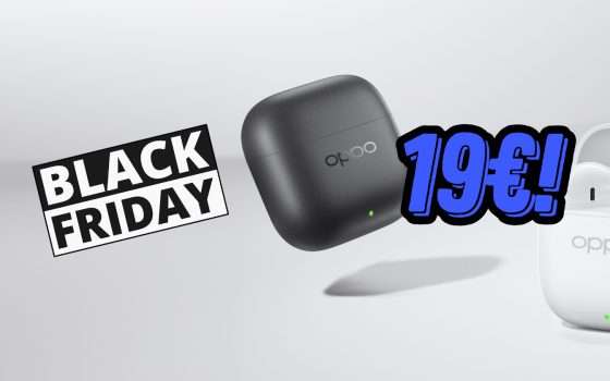 OPPO Enco Buds3: audio perfetto a soli 19€ su Amazon