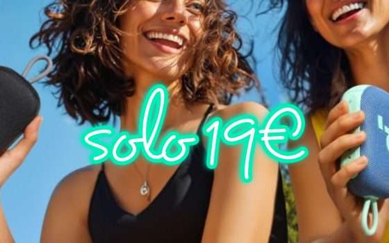 Piccola ma potente: Soundcore Select 4 Go da 5W + 20h di batteria a 19€ su Amazon