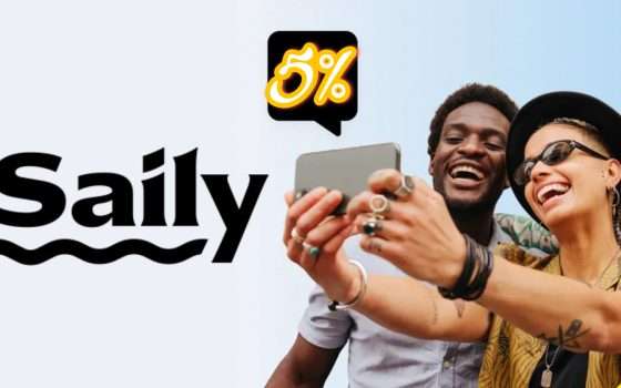 Prima di partire scegli la eSIM Saily e scopri come ottenere il 5% di sconto!