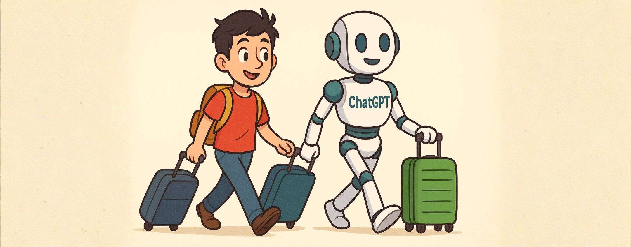 Come trasformare un volo cancellato in avventura usando ChatGPT