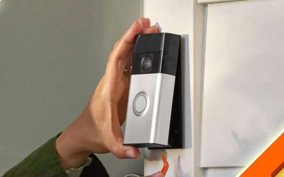 Videocitofono smart Ring a batteria: risparmia 60% al Black Friday