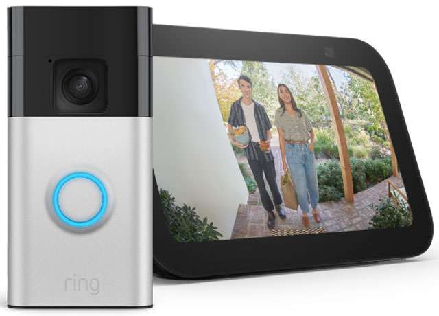 Il videocitofono smart a batteria Ring Battery Video Doorbell