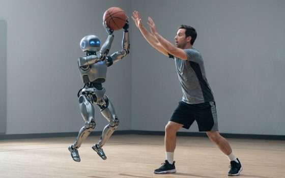 Robot Unitree G1 gioca basket ed è impressionante (VIDEO)