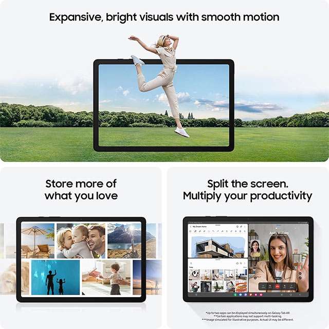 Le caratteristiche del tablet Samsung Galaxy Tab A9