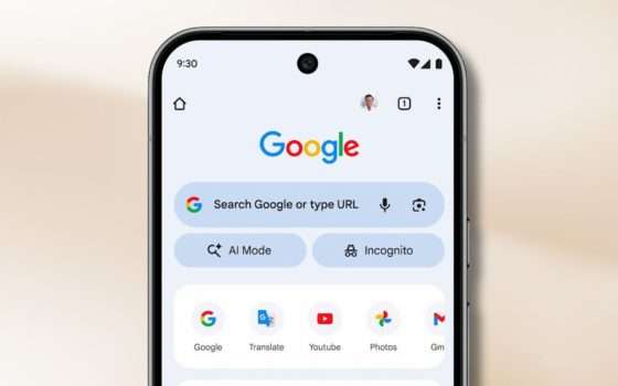 Chrome per Android e iOS, arriva la scorciatoia per AI Mode