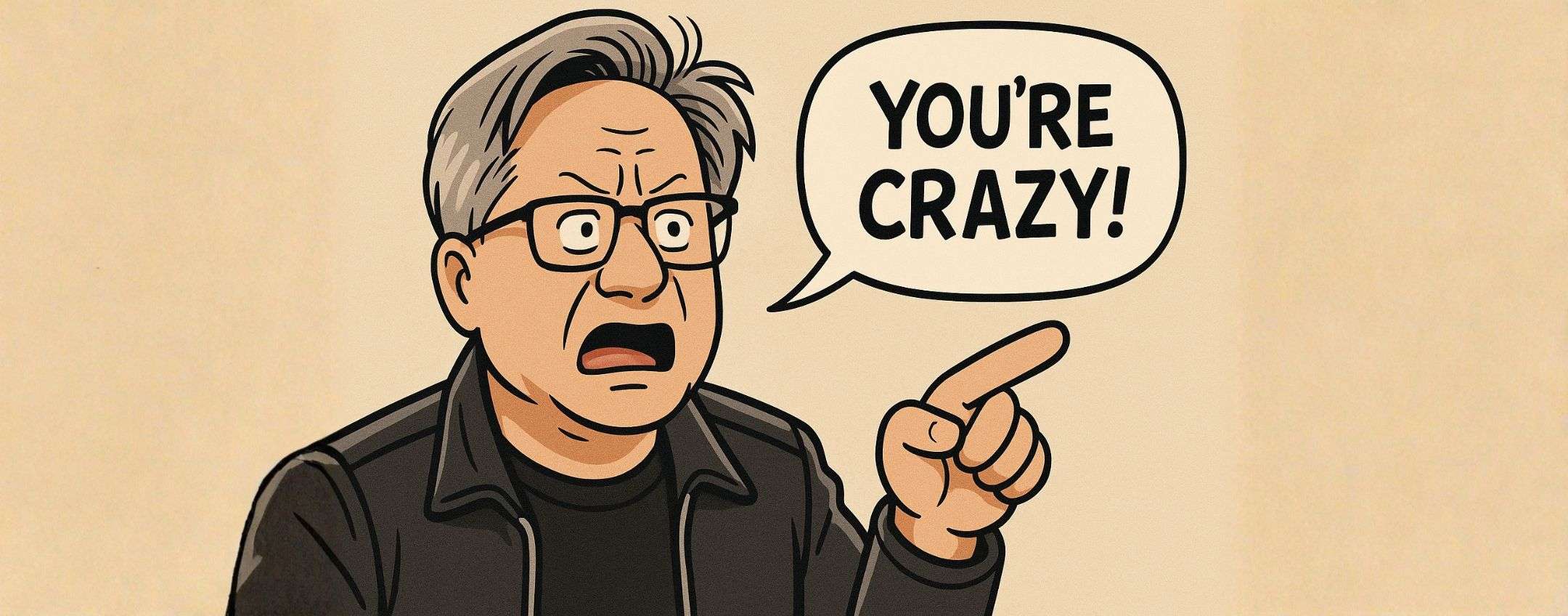 Secondo il CEO di Nvidia chi non usa l'AI  folle