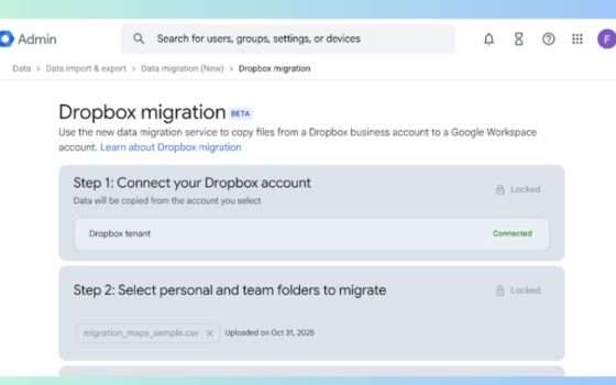 Google Drive semplifica la migrazione da Dropbox, nuovo tool