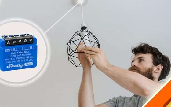 Shelly 1 Mini Gen3: l'affare del Black Friday per la smart home