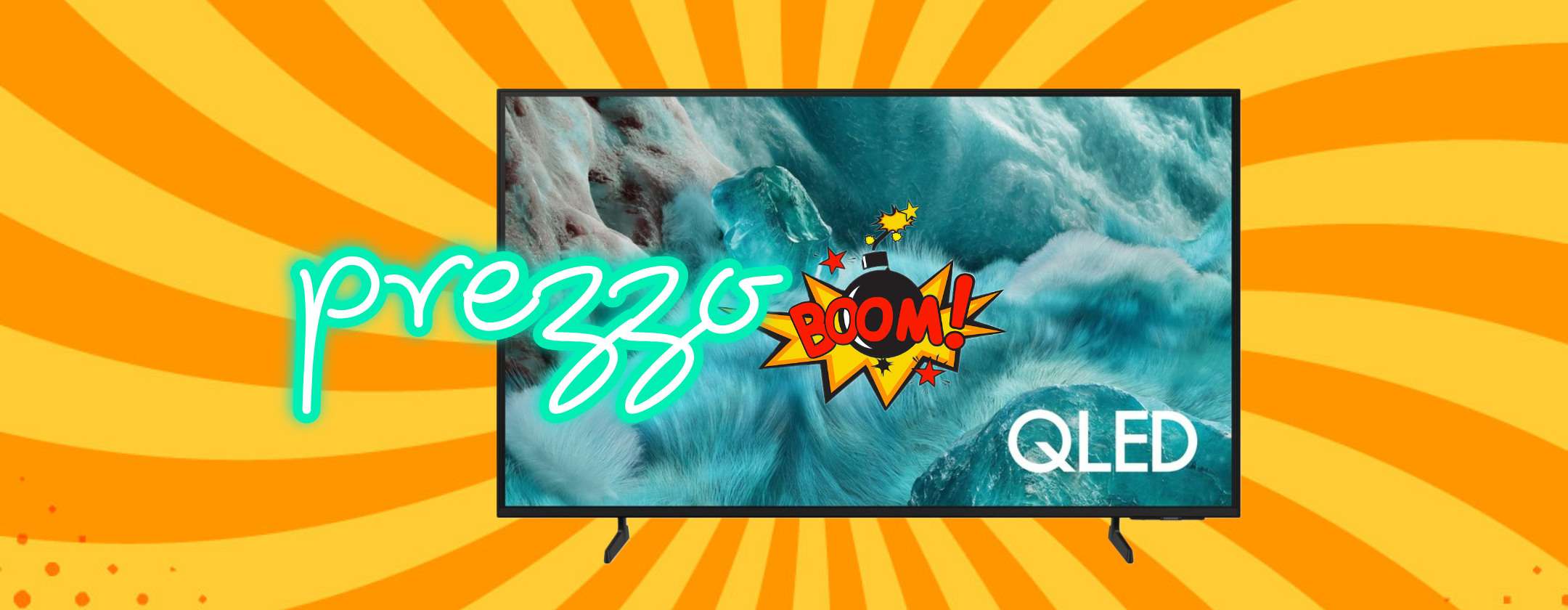 Smart TV Samsung QLED 4K 43″ a prezzo IMBATTIBILE su eBay
