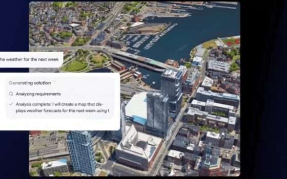 Google Maps lancia strumenti AI per creare mappe interattive