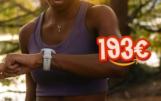 Super offerta Amazon: Garmin Forerunner 165 a 193€ solo per il Black Friday