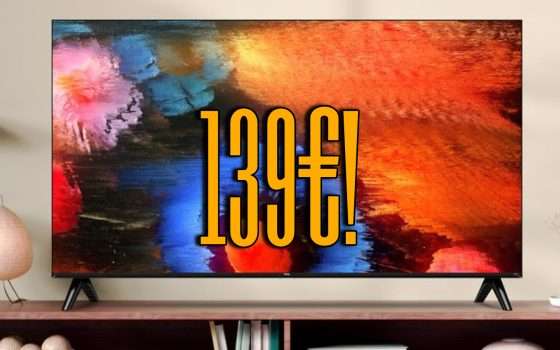 TCL TV 32 Fire TV a soli 139€: l'affare del giorno al Black Friday Amazon