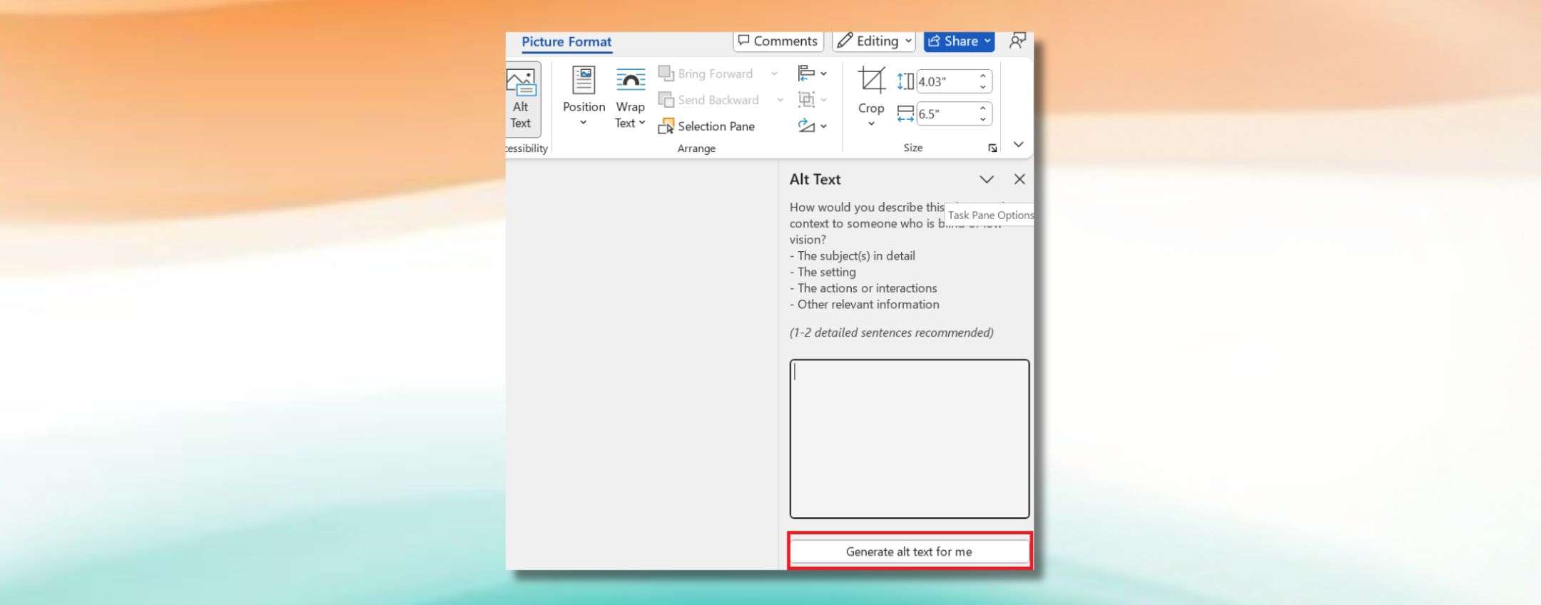 Word e PowerPoint danno voce alle immagini con l'AI