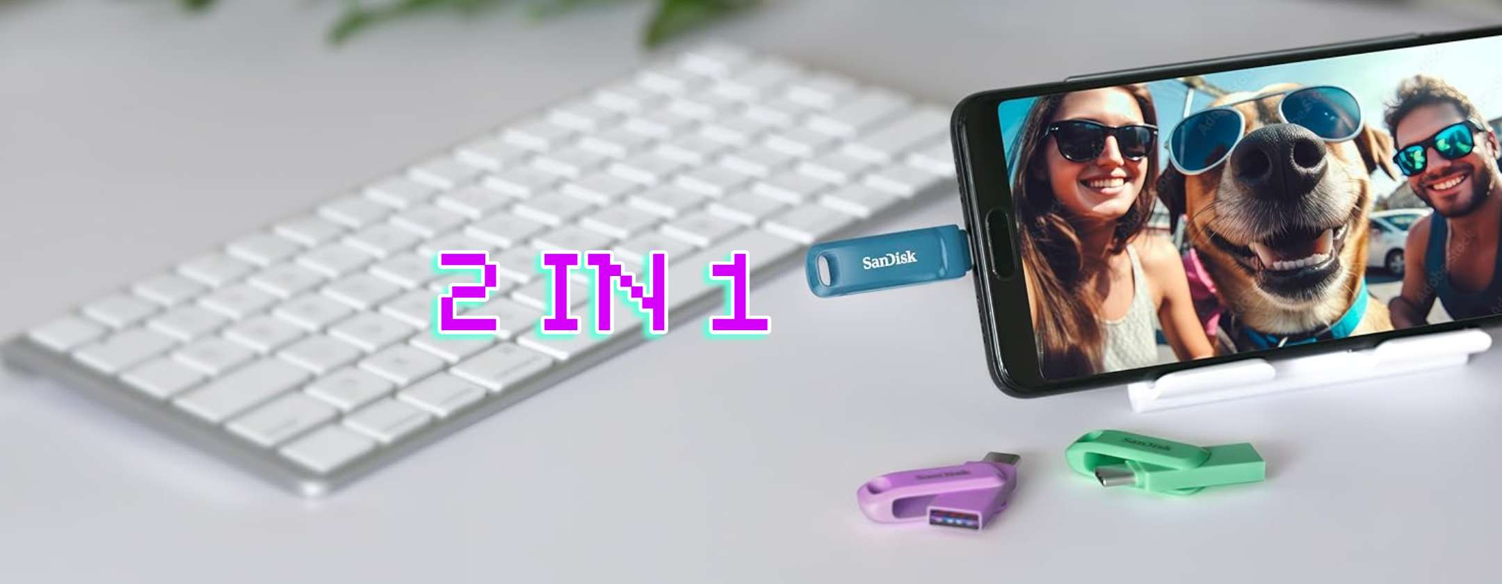 Tutto lo spazio che vuoi a soli 18€ con la Pen Drive SanDisk 128GB Type C e A