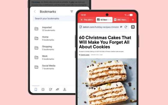 Vivaldi 7.7 su Android, si può aggiungere qualsiasi motore di ricerca