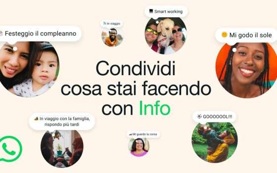 WhatsApp lancia Informazioni: status come le Instagram Notes