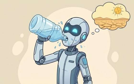 L'AI consuma più acqua di tutta l'umanità in un anno