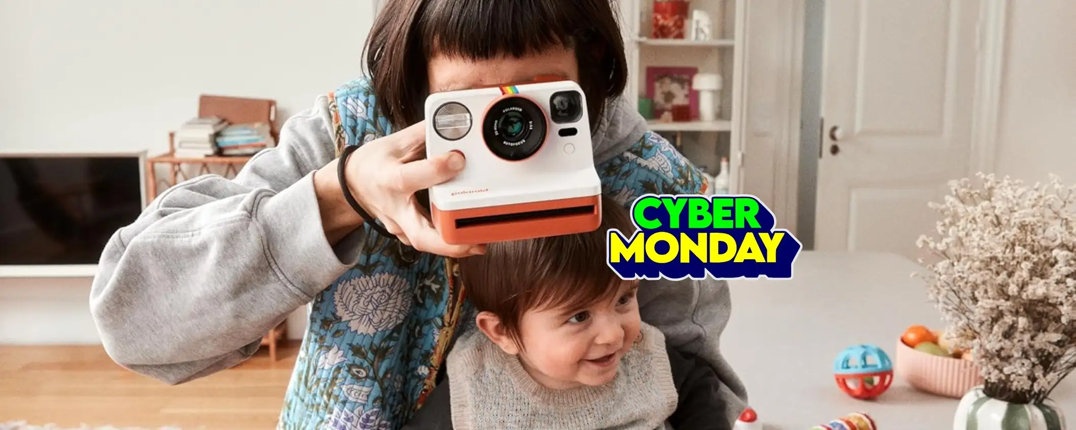 Polaroid NOW Gen3 scatta in un click: vintage vibes istantanee (-13%)