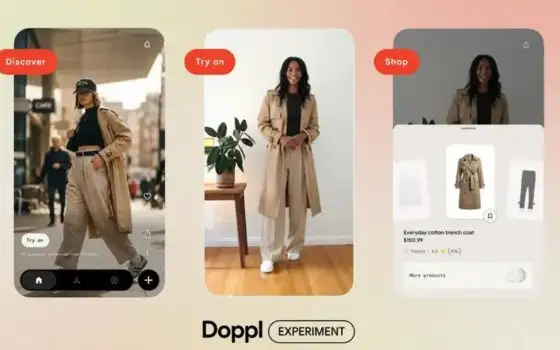 Google aggiorna Doppl con un feed di scoperta per gli acquisti