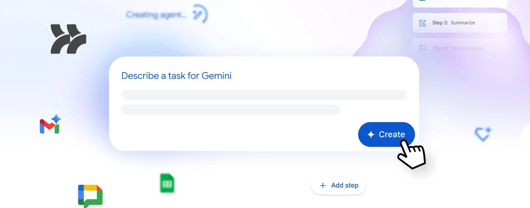 Creare agenti AI con Google Workspace Studio