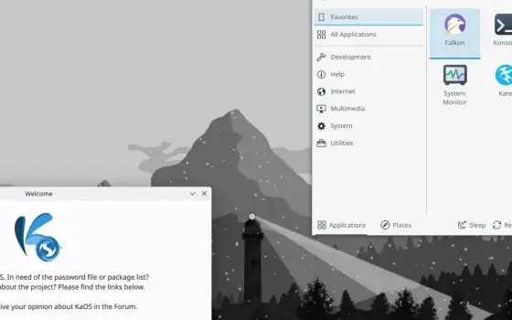 KaOS 2025.11 con KDE Plasma 6.5.3 e altre novità