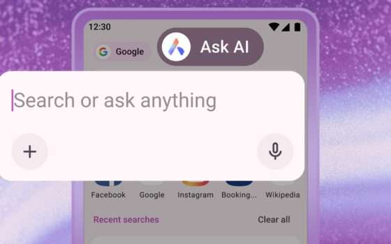 Opera migliora l'esperienza AI su Android