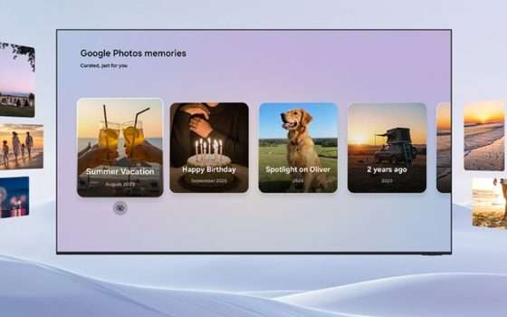 Google Foto con Nano Banana sulle TV Samsung nel 2026