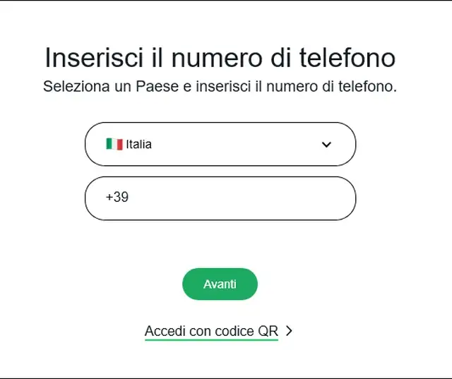 WhatsApp Web pairing