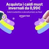 Acquisti invernali da 0,99€ su Amazon Haul: l'occasione in un click