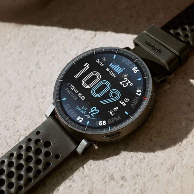 Il design del nuovo smartwatch Amazfit Active Max