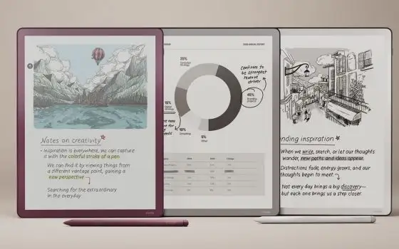 Amazon lancia Kindle Scribe Colorsoft, a colori e con funzioni AI