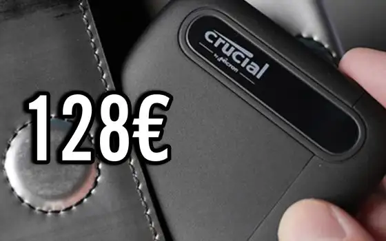 Anticipa la crisi di SSD e RAM acquistando il Crucial X6 2TB a soli 128€