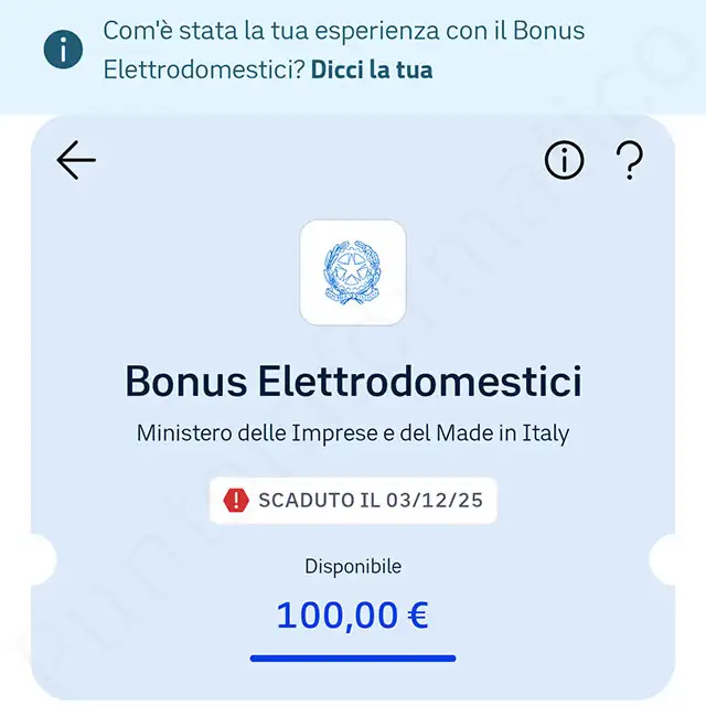 L'app IO conferma che il Bonus elettrodomestici è scaduto