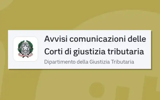 Gli avvisi della giustizia tributaria arrivano nell'app IO