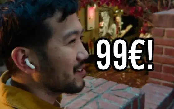 Apple AirPods 4 a soli 99€ su Amazon: super 34% di sconto a Natale