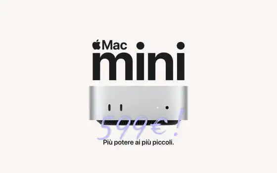 Apple Mac mini M4 in offerta su Amazon e arriva prima di Natale
