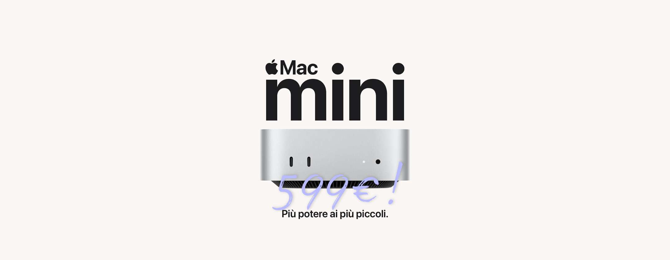 Apple Mac mini M4 in offerta su Amazon e arriva prima di Natale