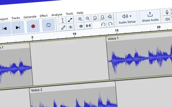 Audacity 3.7.6 in download con FFmpeg 8.0 e altre novità