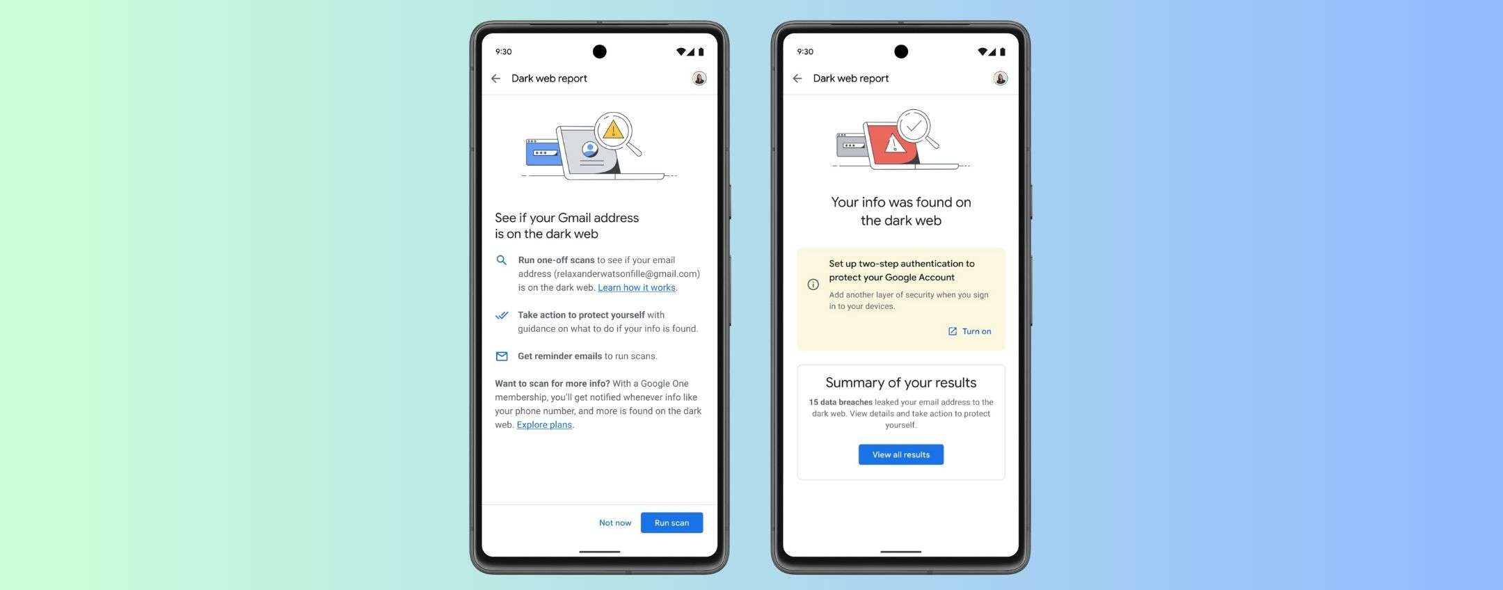 Addio al dark web report di Google