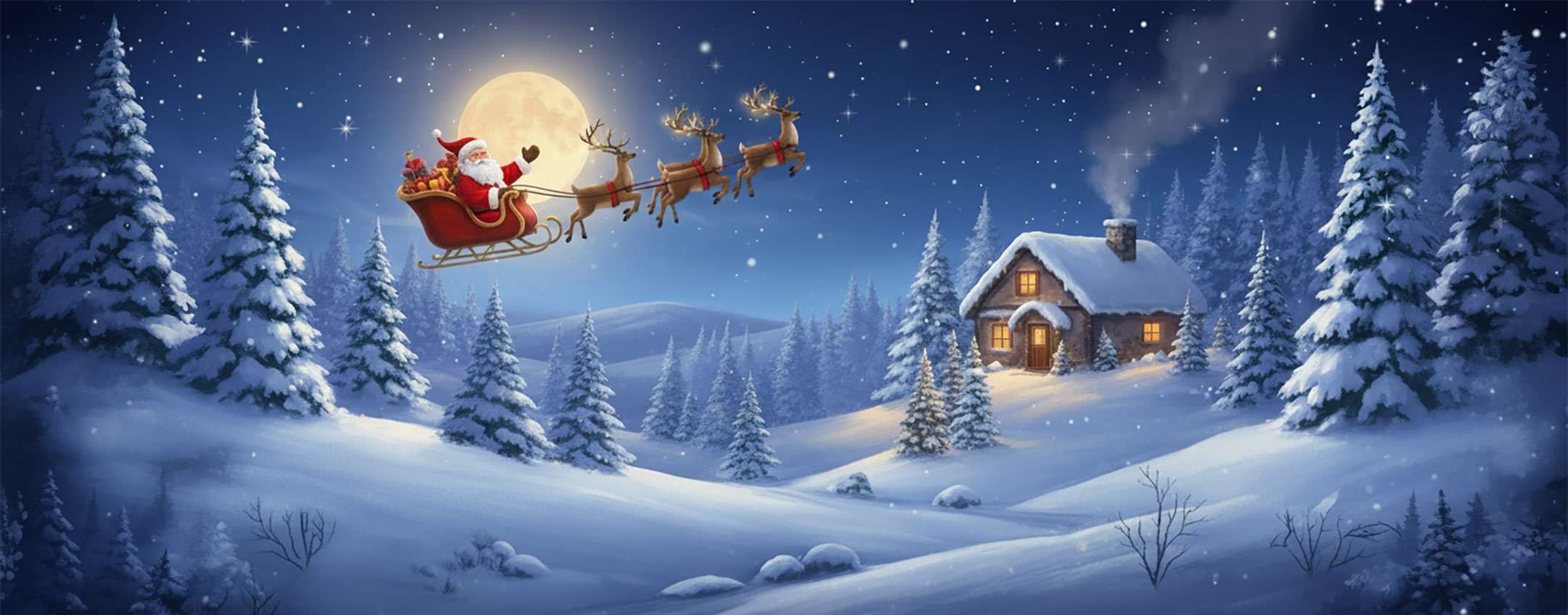 Biglietto auguri Natale, AI