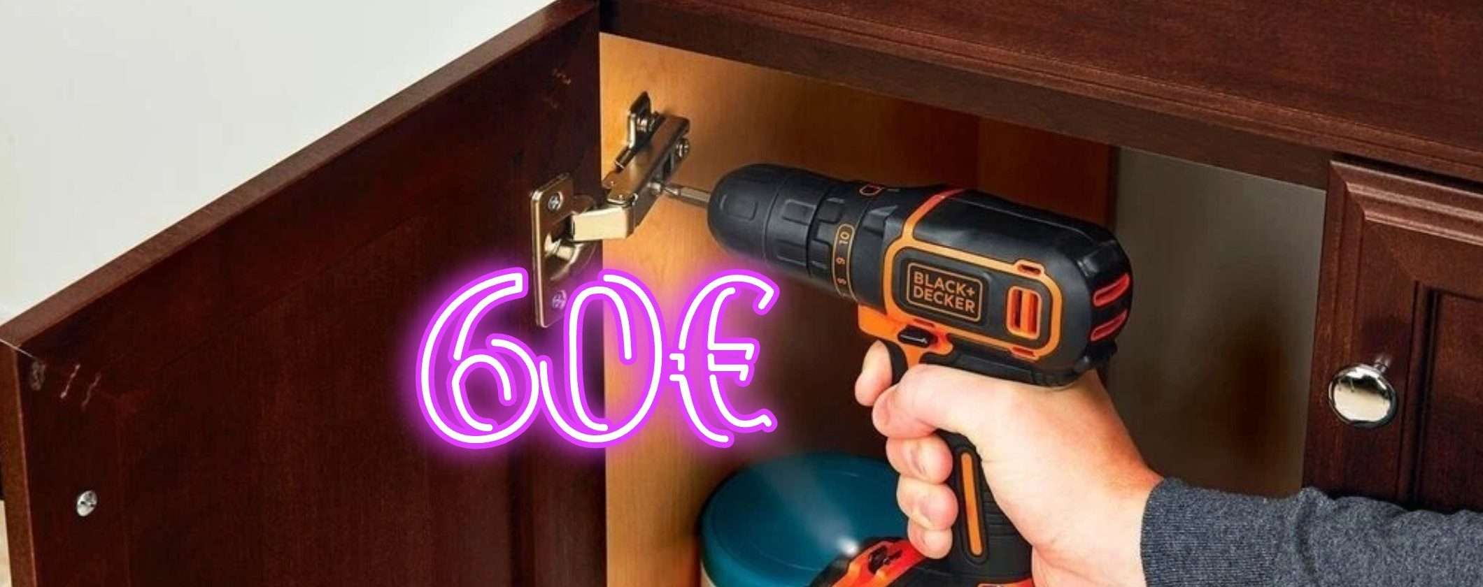 Black+Decker Trapano Avvitatore Compatto a soli 60€ su eBay