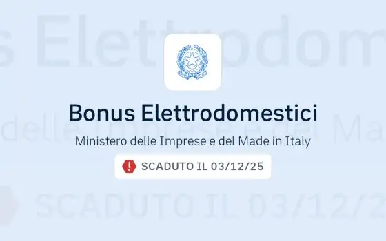 Il Bonus elettrodomestici è scaduto: posso chiederlo di nuovo?
