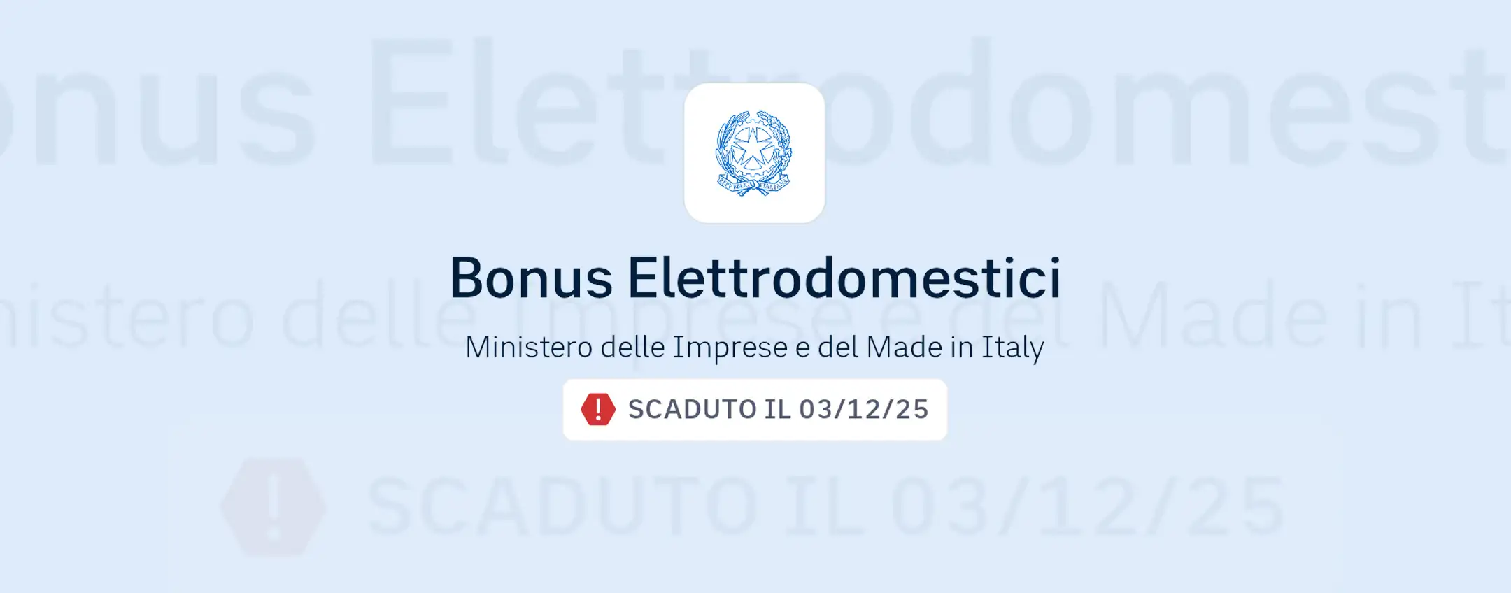Bonus elettrodomestici