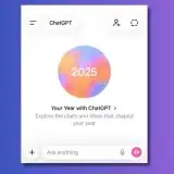 ChatGPT: arriva il riepilogo del 2025, con premi e immagini AI