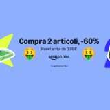 Compra 2 articoli su Amazon Haul e ottieni -60% a partire da 0,99€