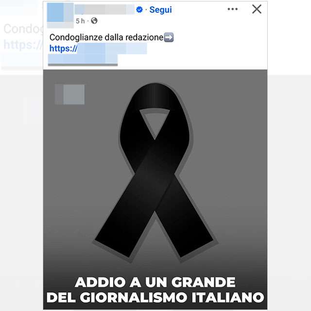 Il post di clickbait