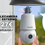 Lampadina o telecamera? La soluzione SHOCK che non dà nell'occhio