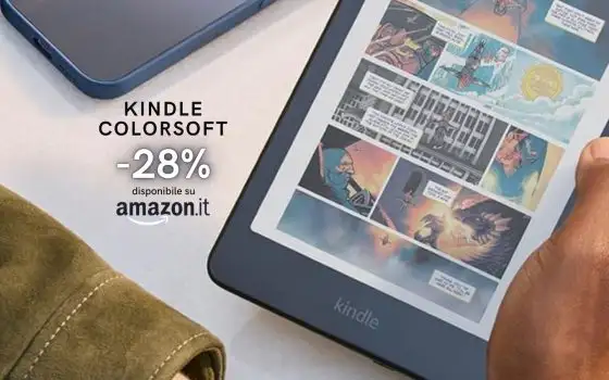 Kindle Colorsoft per leggere ore e ore, occasione SCONTO Amazon