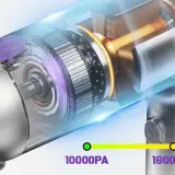 Mini aspirapolvere brushless 25K PA: addio ogni traccia di sporco (-29%)